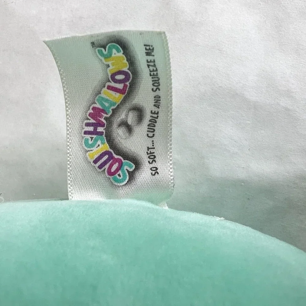 Squishmallow Plush Donnie The Teal Easter Dog Bunny 8 IN Kellytoy Stuffed Animal